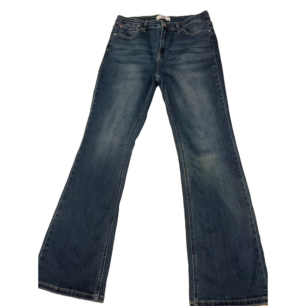 YMI Womens Bootcut Jeans Size 15/32 Medium Wash Denim Stretch Mid Rise